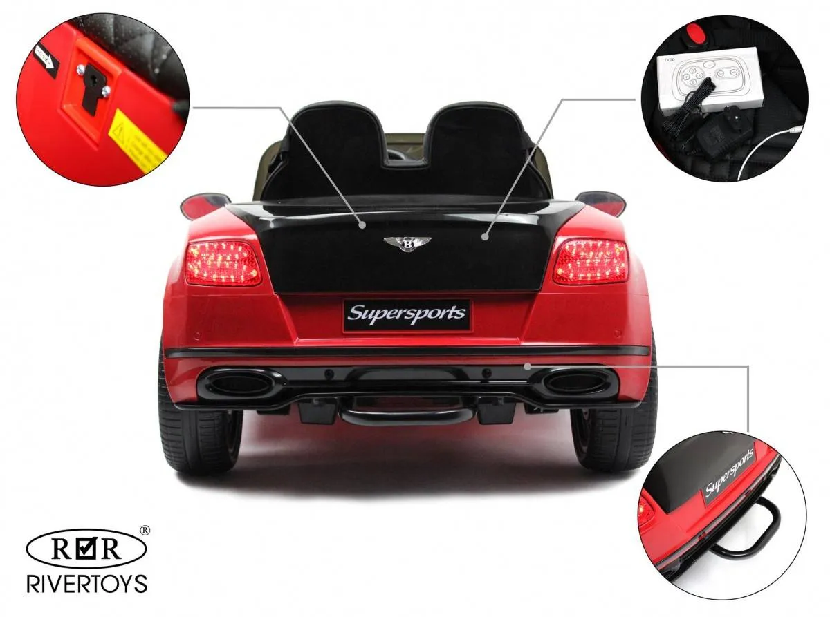 Детский электромобиль Rivertoys Bentley Supersport (JE1155)