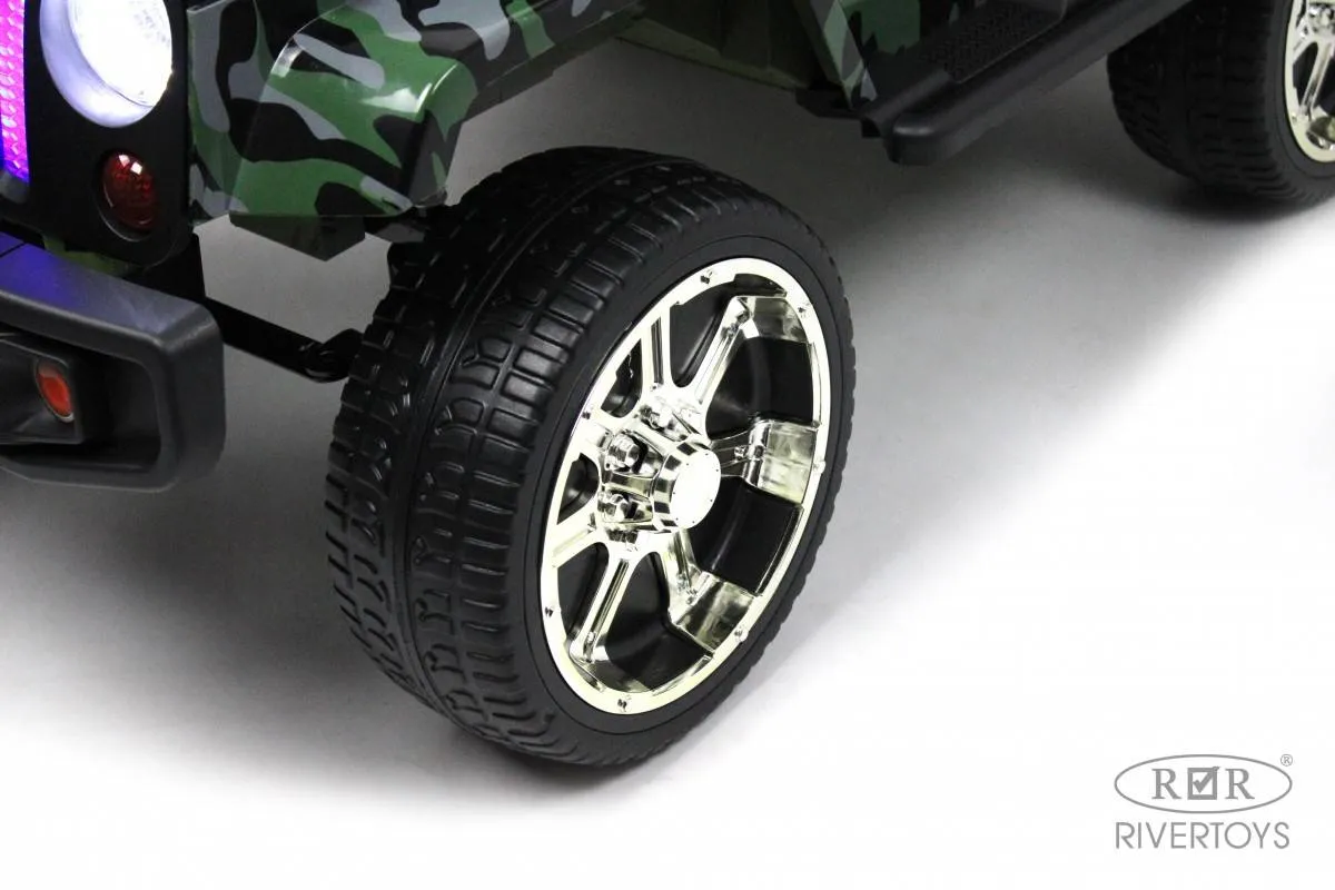 Детский электромобиль Rivertoys Jeep T008TT 4WD