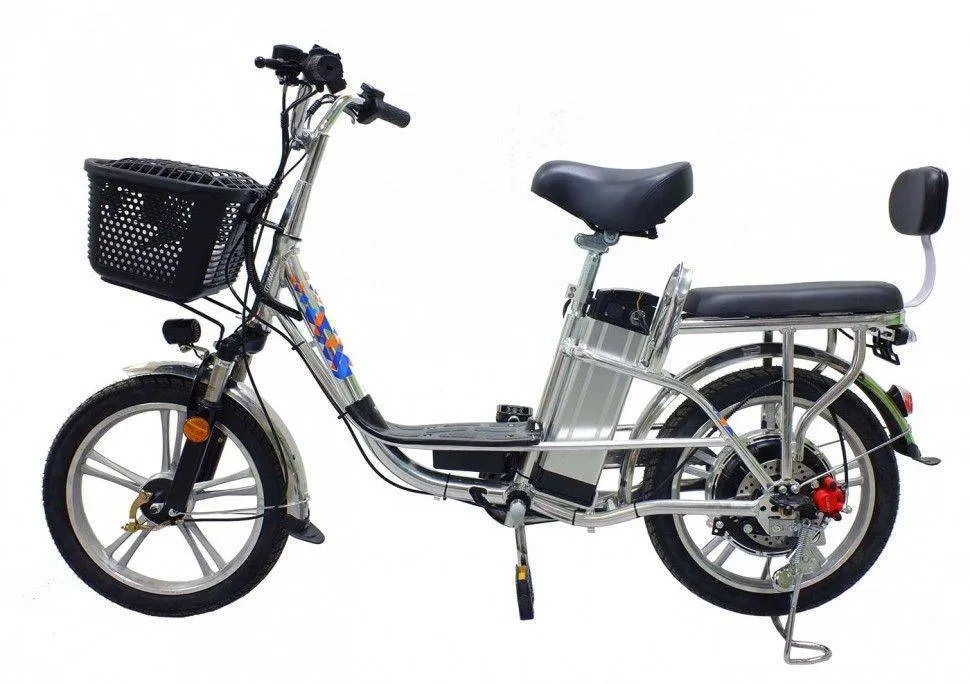 Электровелосипед Green Camel Транк-18 (R18 350W 48V) Алюм