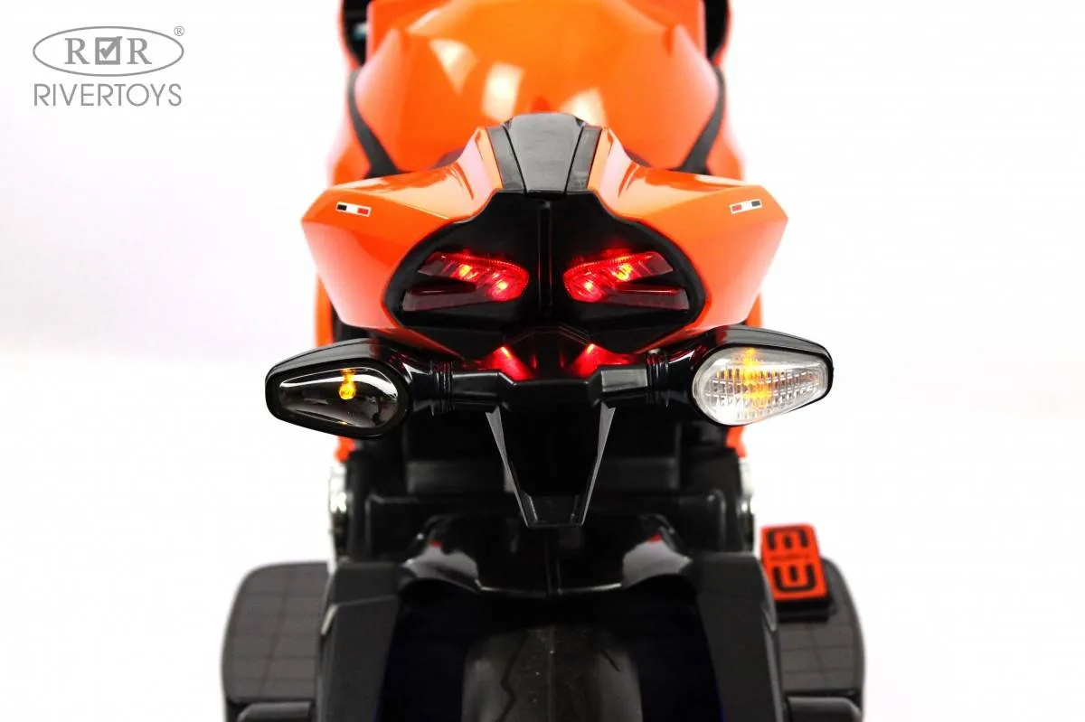Детский электромотоцикл Rivertoys A001AA