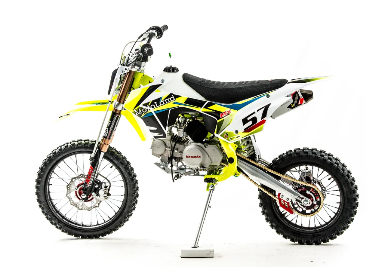 Мотоцикл Питбайк кроссовый Motoland MX125 для новичков