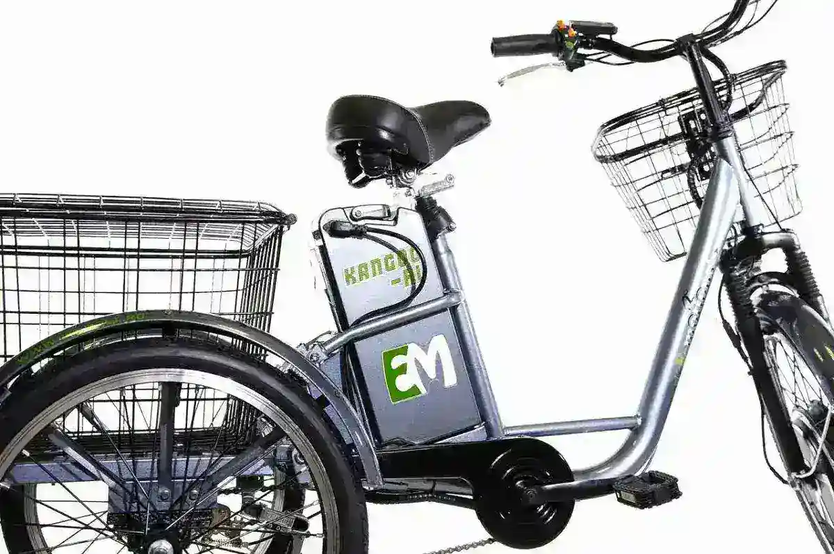 Трехколесный электровелосипед E-motions KANGOO-RU 500 с корзиной