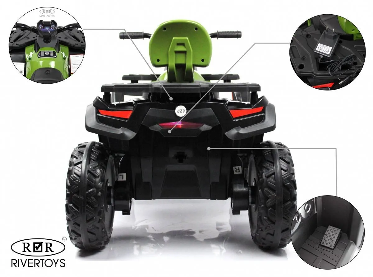 Детский электроквадроцикл Rivertoys T001TT 4WD