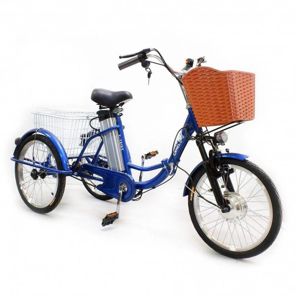 Электровелосипед Green Camel Трайк-20 (R20 500W 48V) Складной