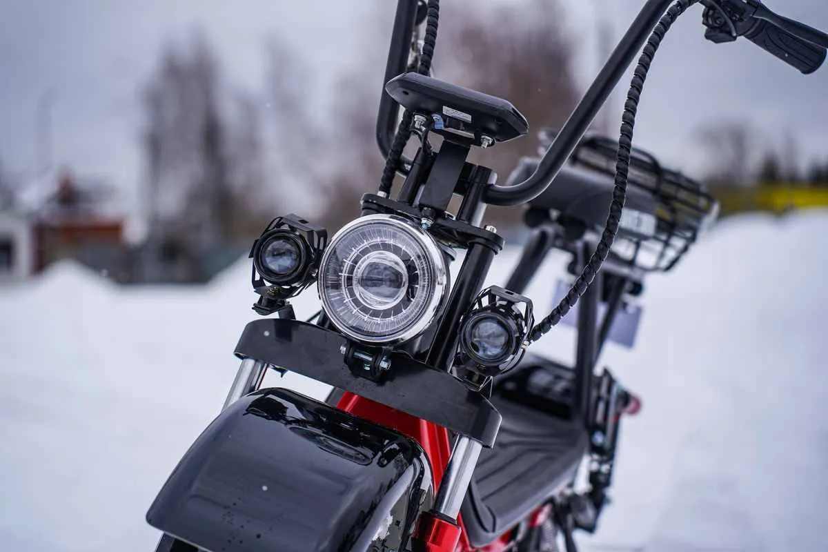 Электроскутер WHITE SIBERIA MINI R 1.5 1200W