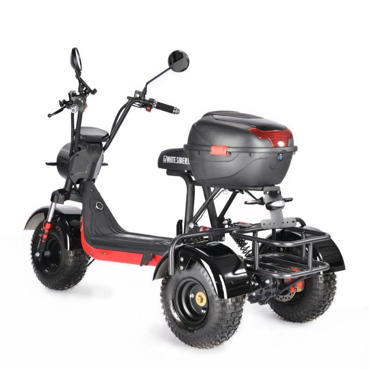 Электротрицикл WHITE SIBERIA TRIKE MINI 1500W
