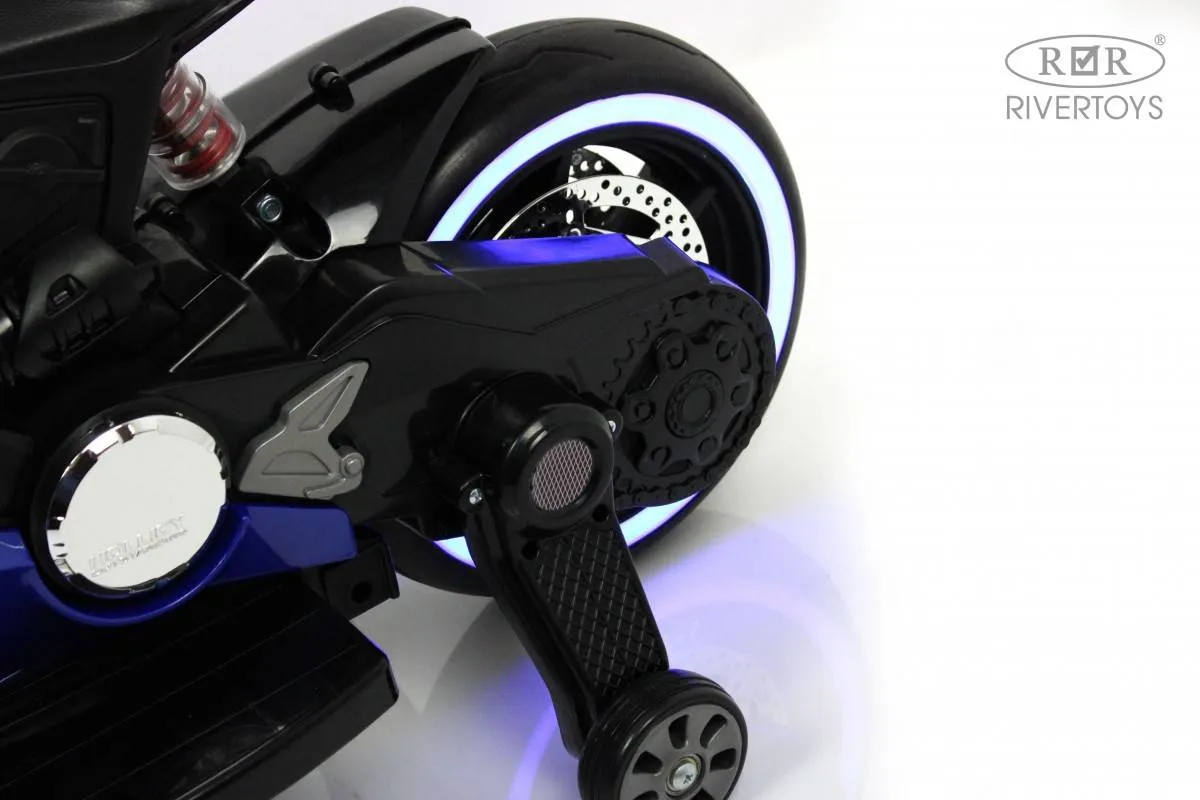 Детский электромотоцикл Rivertoys A001AA