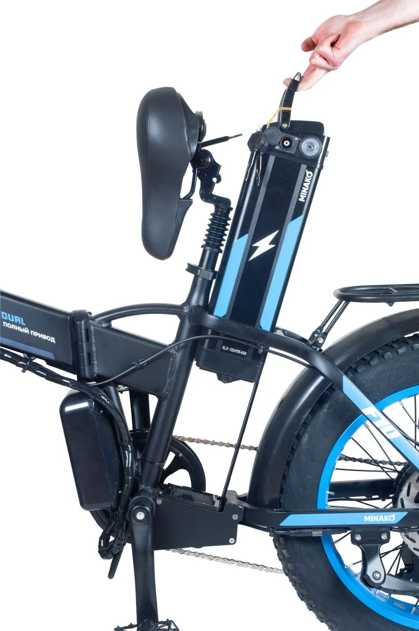 Электровелосипед Minako F10 Dual
