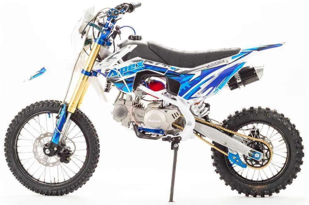 Мотоцикл Питбайк Motoland кроссовый APEX125 для начинающих