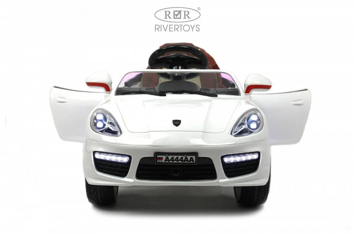 Детский электромобиль Rivertoys Porsche A444AA(кожа-EVA)
