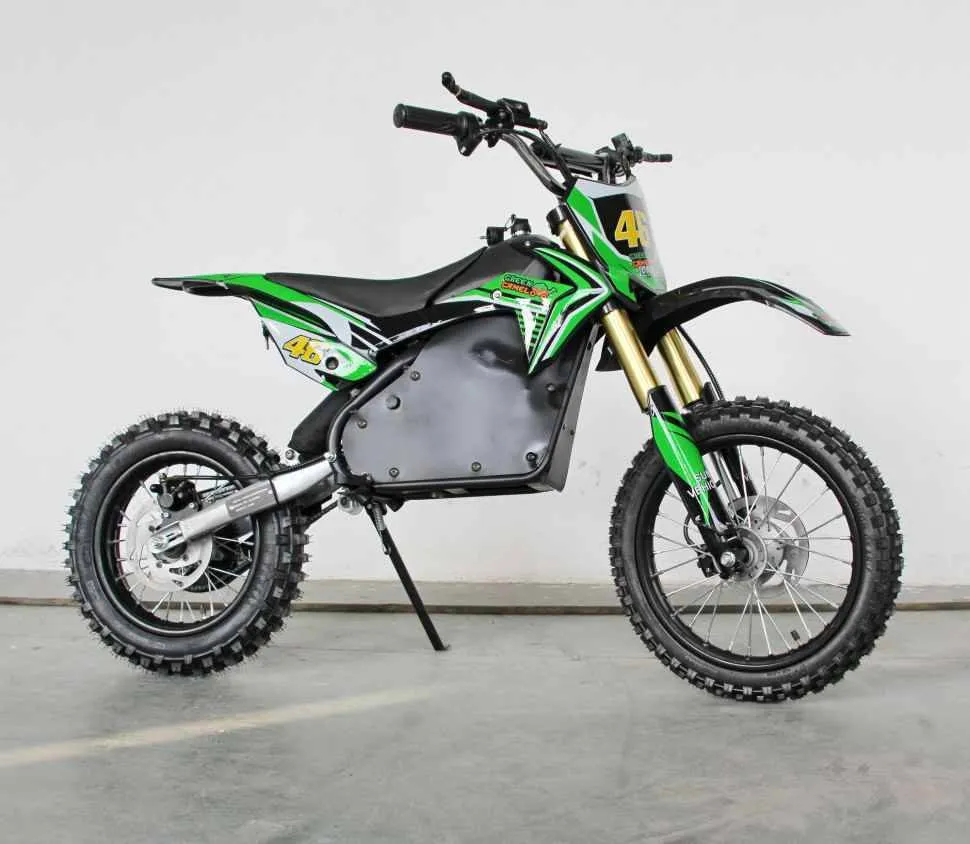 Электромотоцикл Green Camel Питбайк DB500, 48V 1500W R14/R12