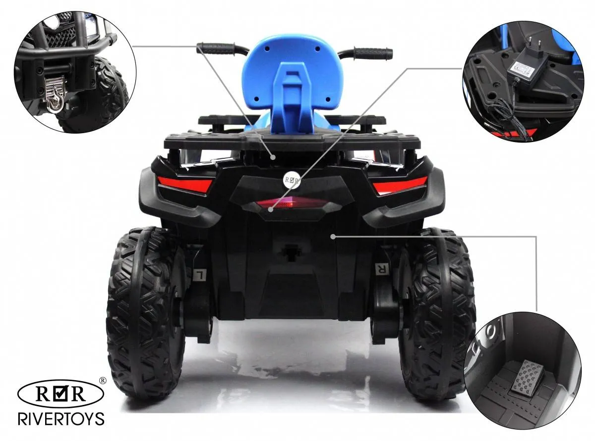 Детский электроквадроцикл Rivertoys T001TT 4WD