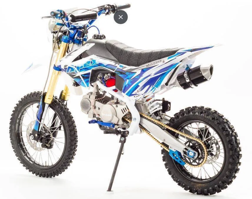 Мотоцикл Питбайк Motoland кроссовый APEX125 для начинающих