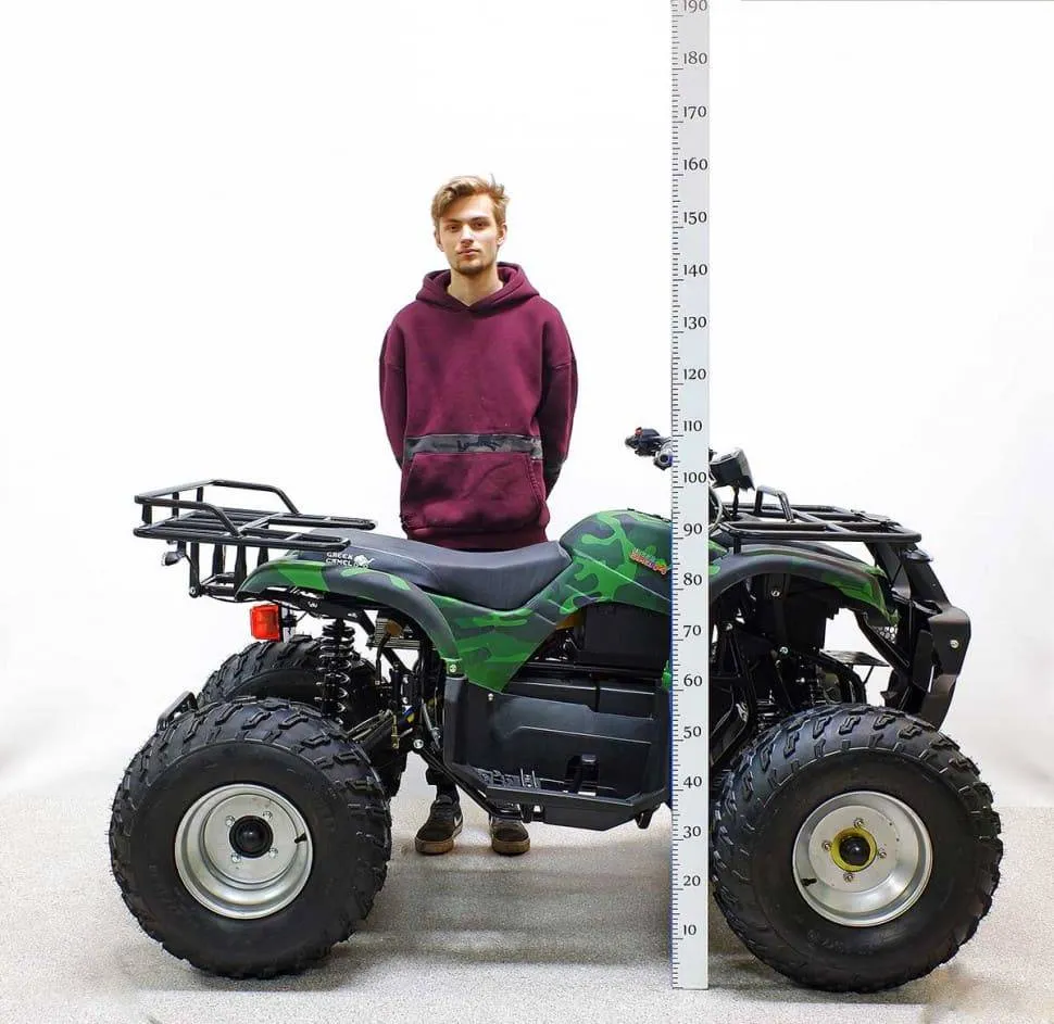 Электроквадроцикл Green Camel Сахара A2230 (72V 2200W R10 Дифференциал)