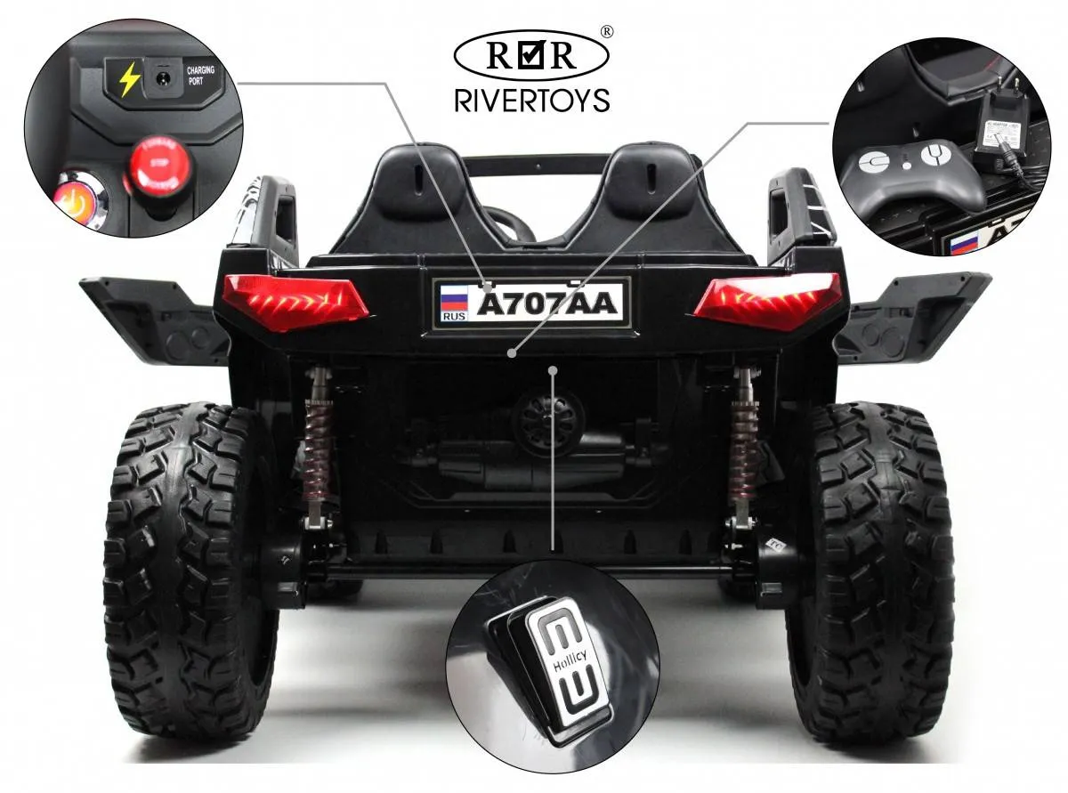 Детский электромобиль Rivertoys A707AA 4WD
