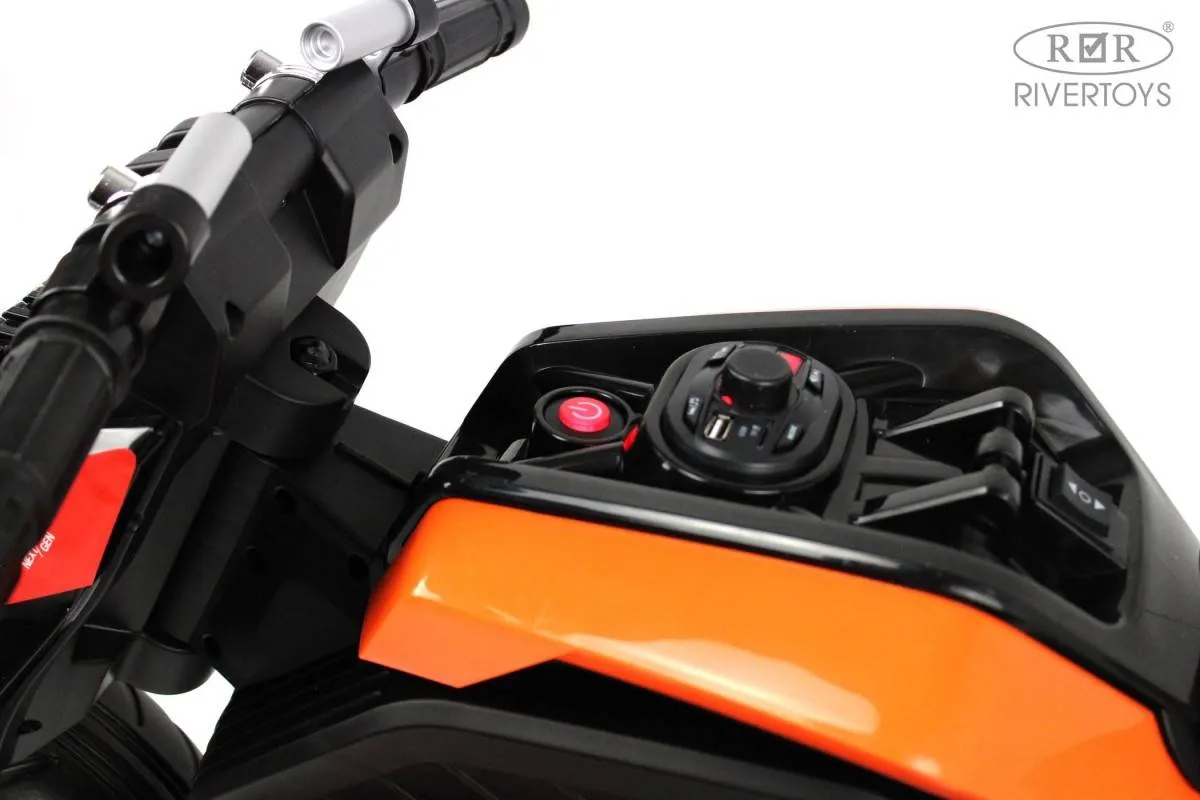 Детский электротрицикл Rivertoys X222XX