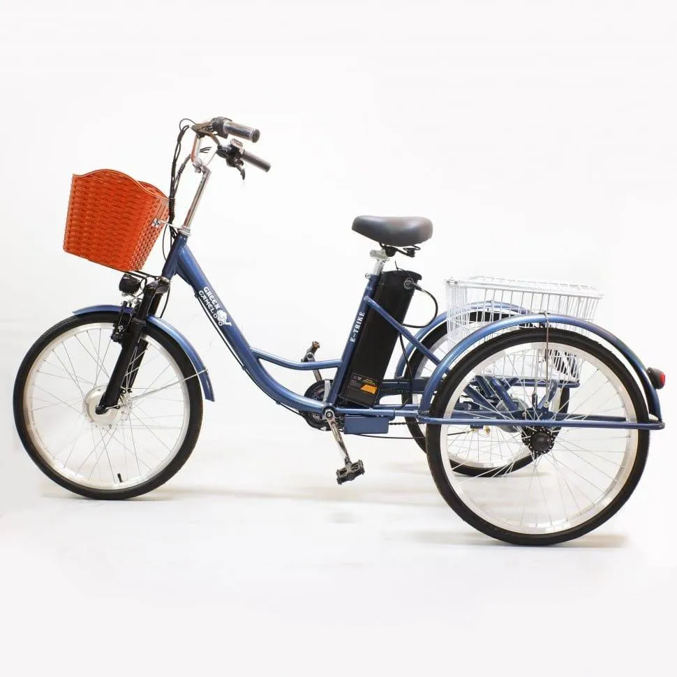 Электровелосипед Green Camel Трайк-24