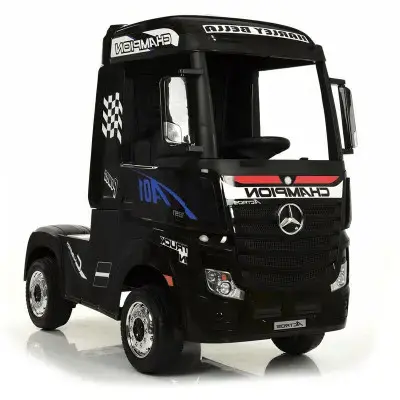 Детский электромобиль Rivertoys Mercedes-Benz Actros 4WD с прицепом (HL358)