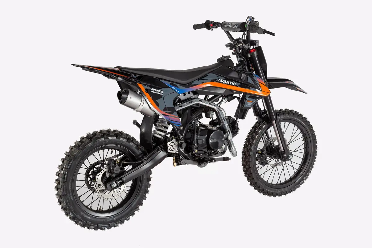 Мотоцикл Питбайк Avantis KT-125E Classic 17/14 для начинающих