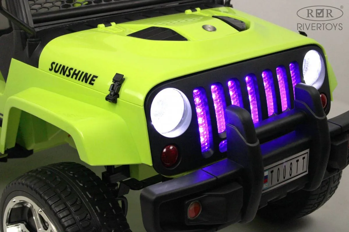 Детский электромобиль Rivertoys Jeep T008TT 4WD