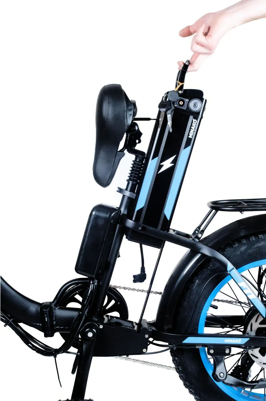 Электровелосипед Minako F11 Dual