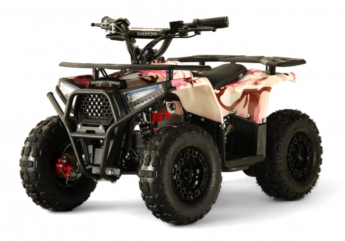 Детский электроквадроцикл Rivertoys MIKA LUX