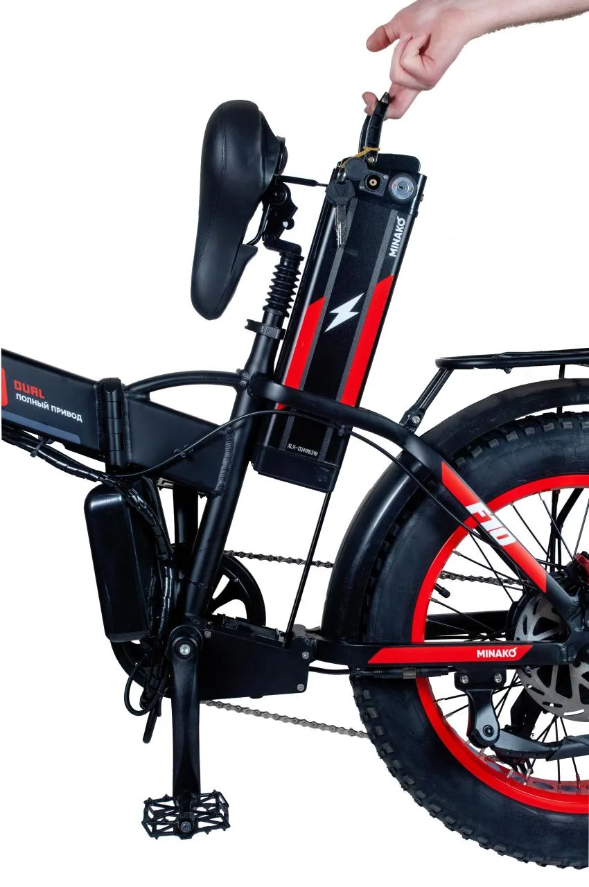 Электровелосипед Minako F10 Dual