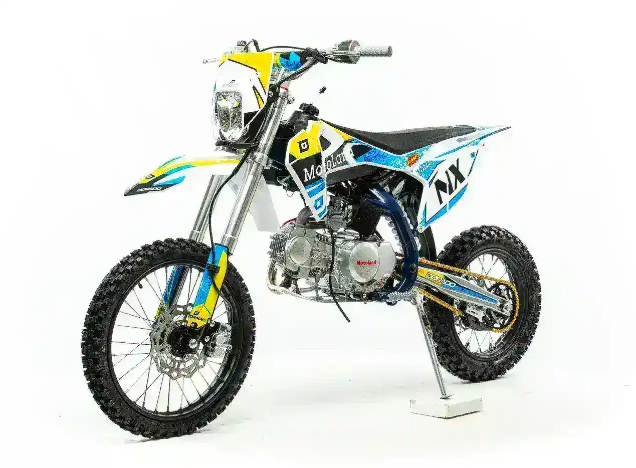 Мотоцикл Питбайк Кросс Motoland NX125 E (2022 г.) для начинающих
