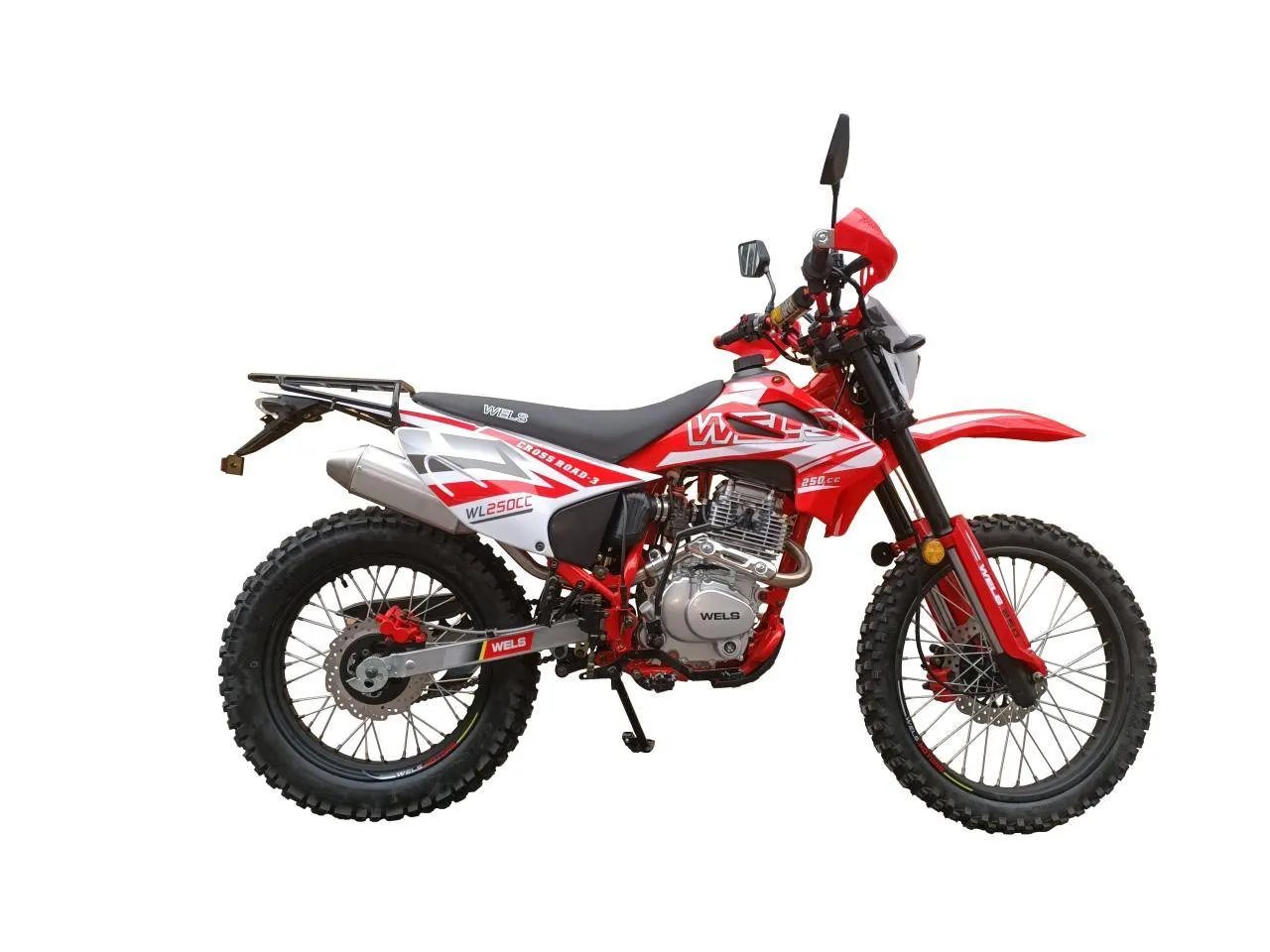 Кроссовый мотоцикл Питбайк WELS CrossRoad (WL250cc) для новичков