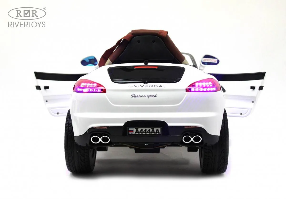 Детский электромобиль Rivertoys Porsche A444AA(кожа-EVA)
