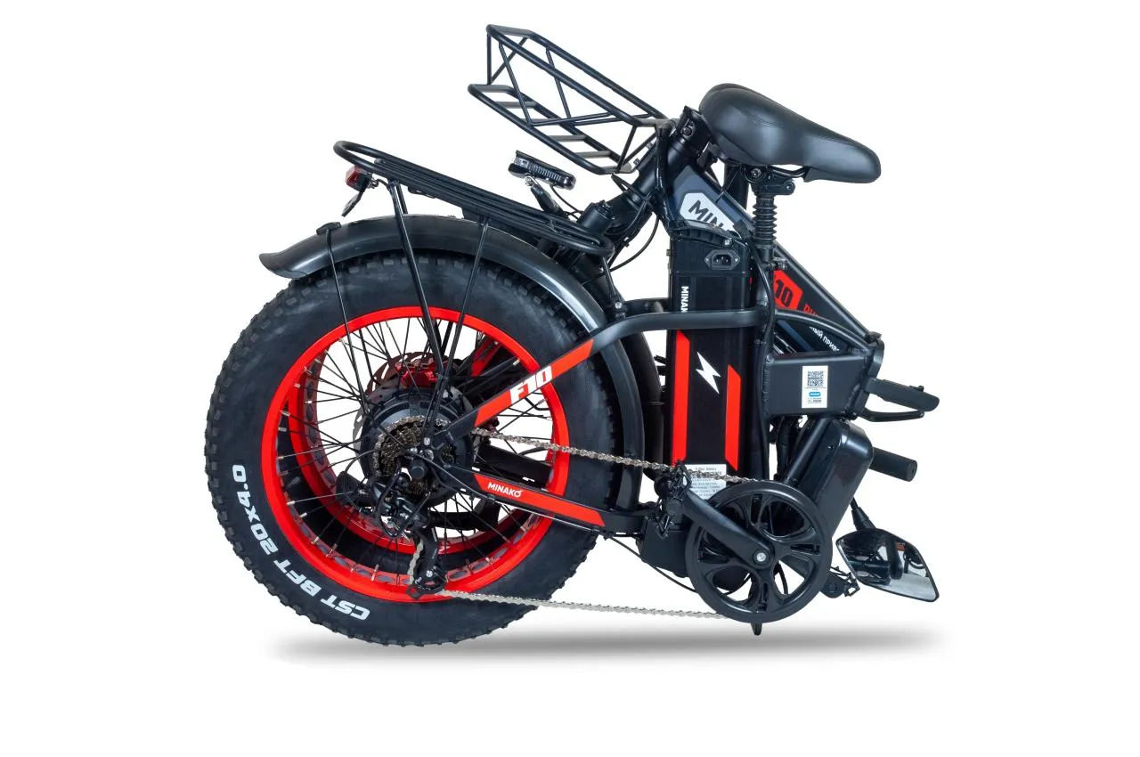 Электровелосипед Minako F10 Dual
