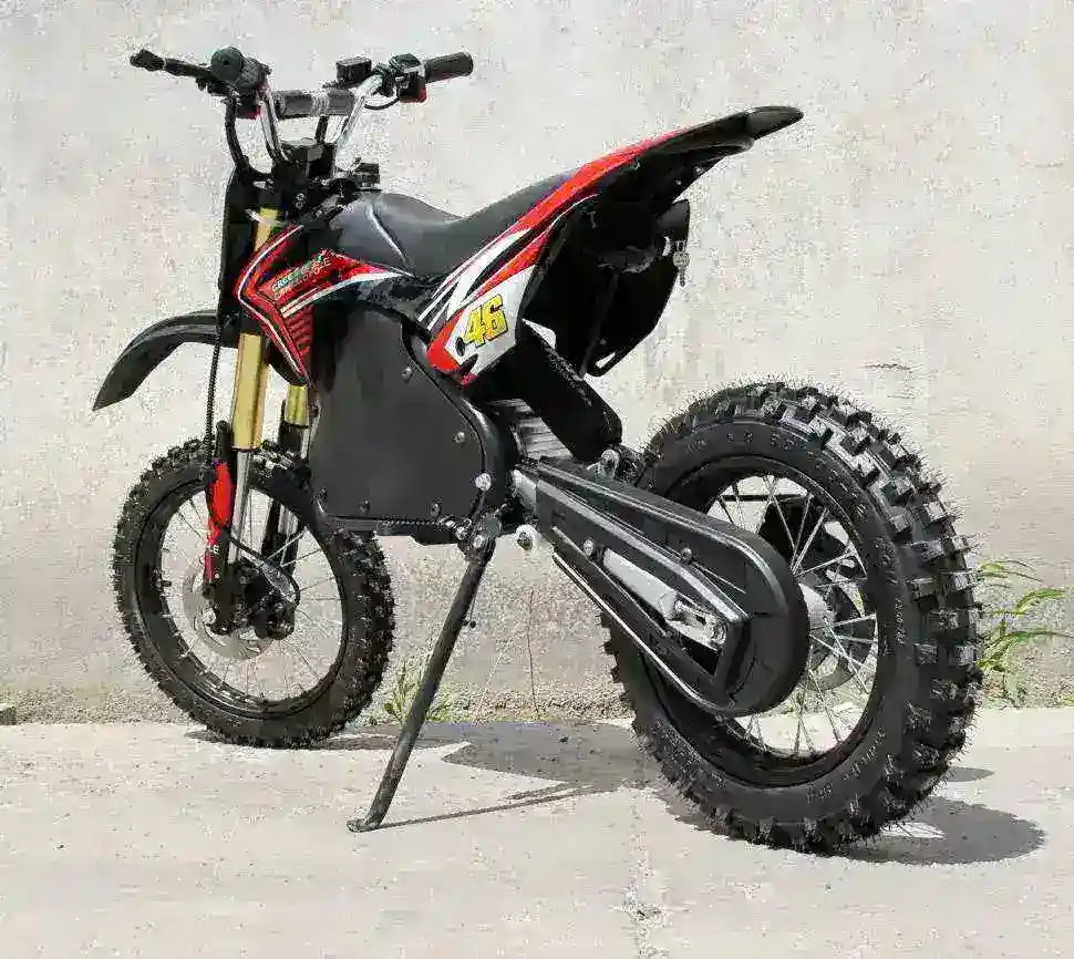 Электромотоцикл Green Camel Питбайк DB500, 48V 1500W R14/R12