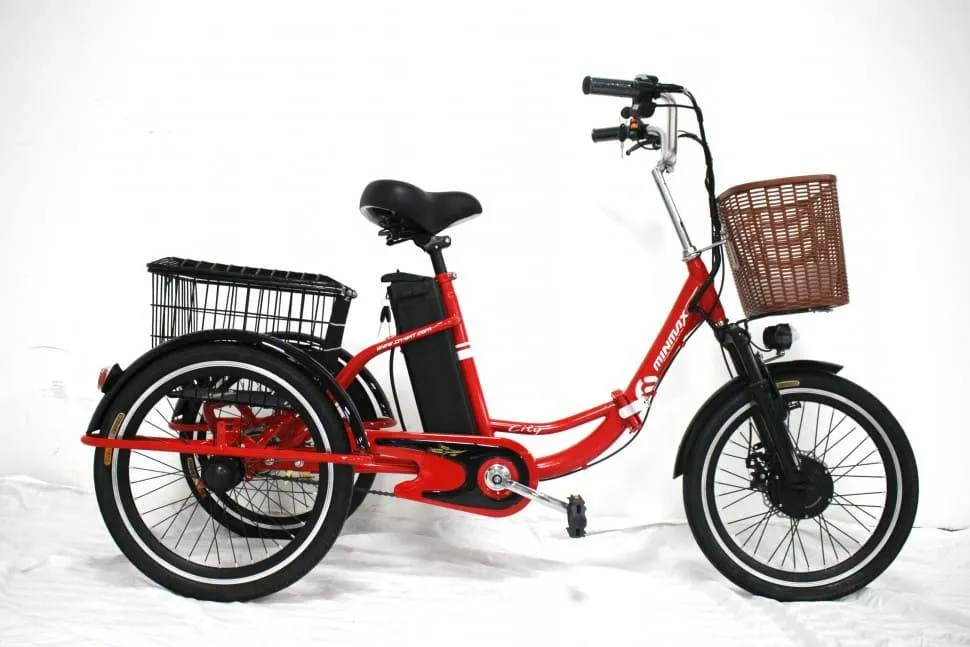 Электровелосипед Green Camel Трайк-20 (R20 500W 48V) Складной