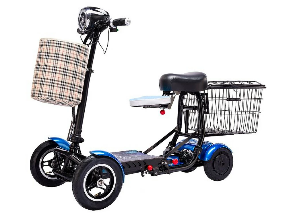 Электротрицикл Green Camel Кольт 515 (36V 15,6Ah 2x250W) задние мотор-колеса с сиденьем