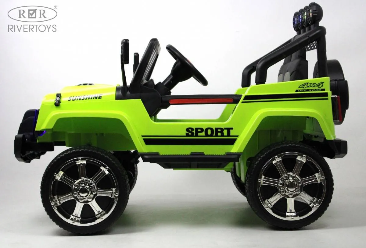 Детский электромобиль Rivertoys Jeep T008TT 4WD