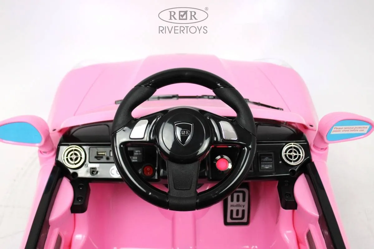 Детский электромобиль Rivertoys Porsche A444AA(кожа-EVA)