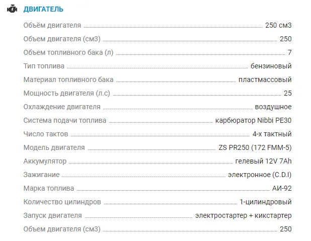 Мотоцикл Avantis A5 PR250/172FMM-5 ПТС