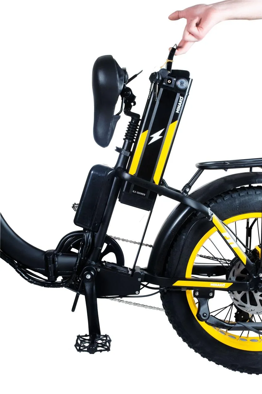 Электровелосипед Minako F11 Dual