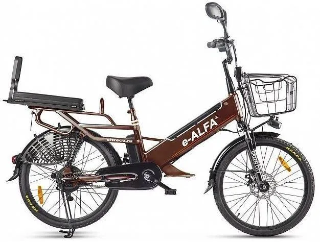 Электровелосипед Green City e-ALFA GL