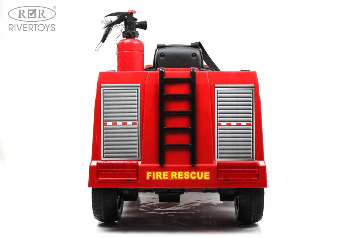 Детский электромобиль Rivertoys A222AA (пожарная)