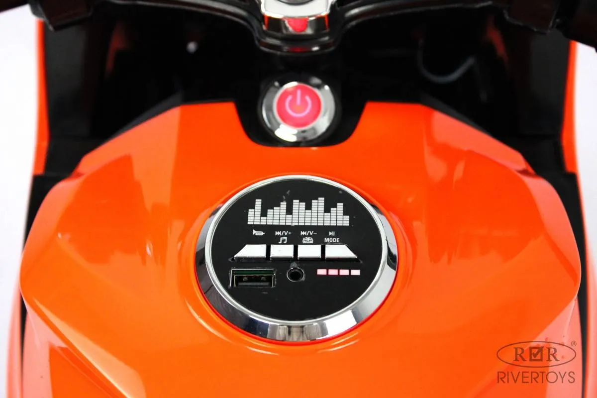 Детский электромотоцикл Rivertoys A001AA