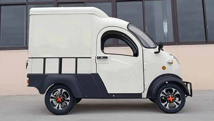 Квадрицикл грузовой Green Camel Тендер X1200 Квадро (72V 2500W) кабина, BOX, понижающая