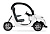 Гольфкар трицикл Elecar 5E-TIGARBO 2 Tricycle - превью