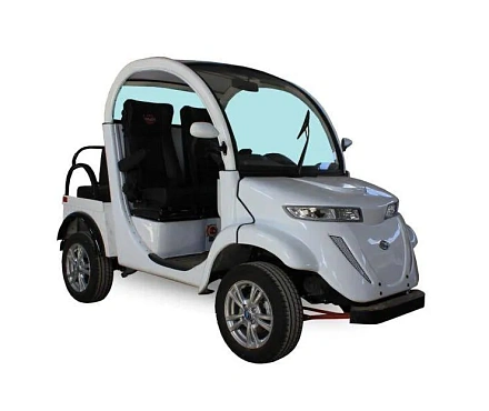 Гольфкар Elecar 5Е-TIGARBO 2+2 Белый (обивка серая)