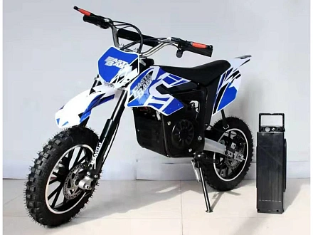 Электромотоцикл Green Camel Питбайк DB300, 36V 800W R14 быстросъемная батарея