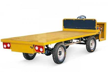 Платформенная тележка электрическая Rutrike ТРАНСПОРТЕР