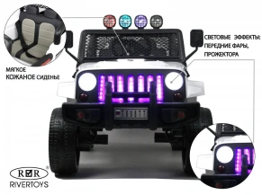 Детский электромобиль Rivertoys Jeep T008TT 4WD