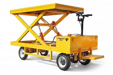 Платформенная тележка электрическая Rutrike ПЛИТА ЛИФТЕР 2500