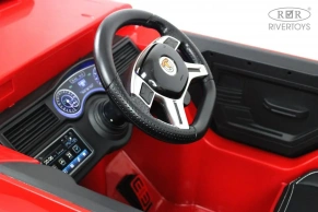 Детский электромобиль Rivertoys A222AA (пожарная)