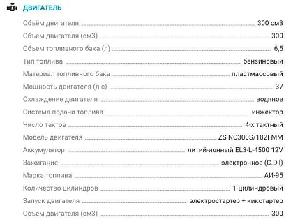 Мотоцикл AVANTIS ENDURO 300 PRO EFI EXCLUSIVE (NC300-S/182MM) ARS